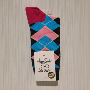 Happy Socks by Iris Apfel Women's Fun Pattern Dress Socks Made in Turkey